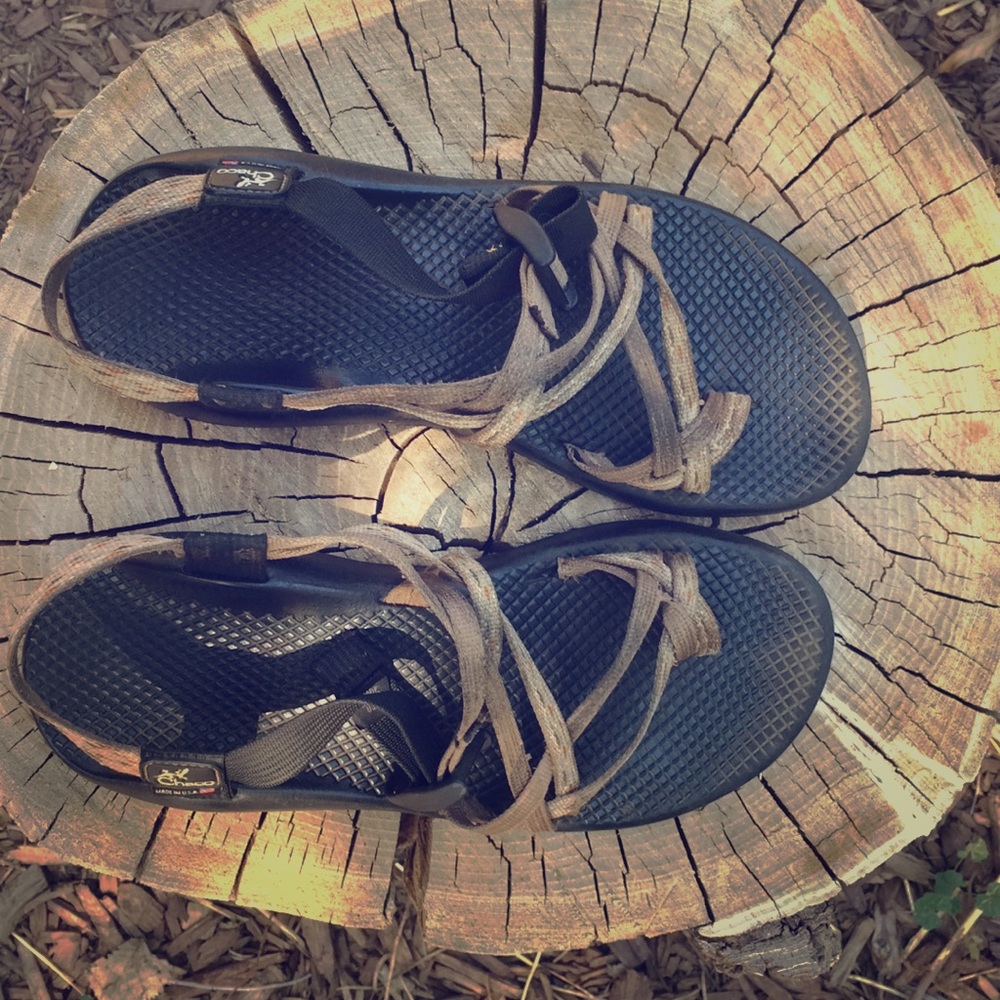 Gently worn Chacos